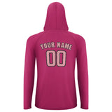 Custom Pink Light Pink UV-Hoodie