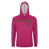 Custom Pink Khaki UV-Hoodie