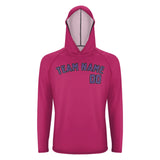 Custom Pink Light Purple UV-Hoodie