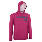 Custom Pink Light Purple UV-Hoodie