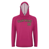 Custom Pink Light Khaki UV-Hoodie