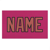 Custom Pink Copper Rose Beach Towel