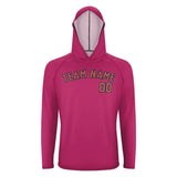 Custom Pink Copper Rose UV-Hoodie