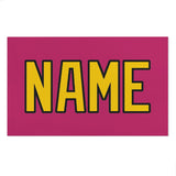 Custom Pink Gold Beach Towel