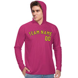 Custom Pink Gold UV-Hoodie