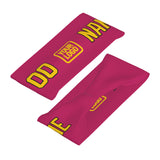Custom Pink Gold Sports headband