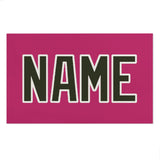 Custom Pink Olive Beach Towel