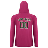Custom Pink Olive UV-Hoodie