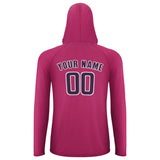 Custom Pink Purple UV-Hoodie