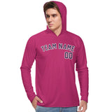 Custom Pink Purple UV-Hoodie