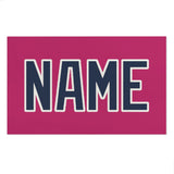 Custom Pink Blue Beach Towel