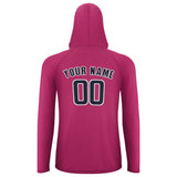 Custom Pink Navy UV-Hoodie