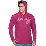 Custom Pink Pink UV-Hoodie