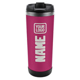 Custom Pink White Stainless Steel Water Cup