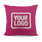 Custom Pink White Pillowcase