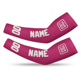 Custom Pink White Arm Sleeve