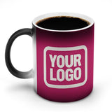 Custom Pink White Magic Mug