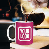 Custom Pink White Mug