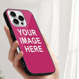 Custom Pink White Phone Case