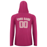 Custom Pink Light Pink UV-Hoodie
