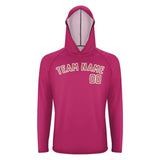 Custom Pink Copper Rose UV-Hoodie