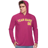 Custom Pink Gold UV-Hoodie