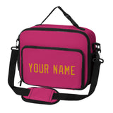 Custom Pink Yellow Lunch Bag