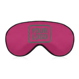 Custom Pink Dark Grey Sleep Mask