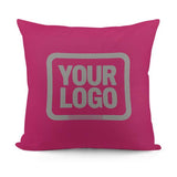 Custom Pink Gray Pillowcase