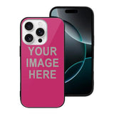 Custom Pink Gray Phone Case