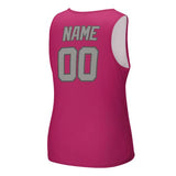 Custom Pink Gray Men's Tank Top