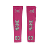 Custom Pink Gray Arm Sleeve