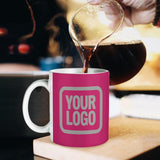 Custom Pink Gray Mug