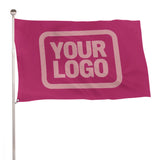 Custom Pink Light Pink Flag