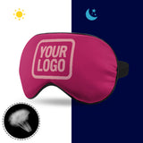 Custom Pink Light Pink Sleep Mask