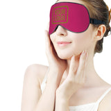 Custom Pink Khaki Sleep Mask