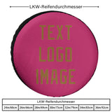 Custom Pink Khaki Truck Tires