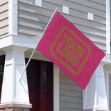 Custom Pink Khaki Flag