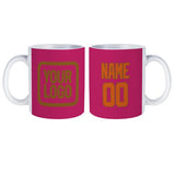 Custom Pink Orange Mug
