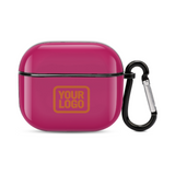 Custom Pink Orange AirPods Case (3rd Generation)