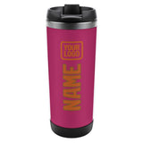 Custom Pink Orange Stainless Steel Water Cup