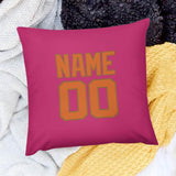 Custom Pink Orange Pillowcase