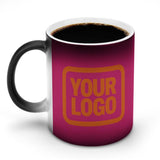 Custom Pink Orange Magic Mug
