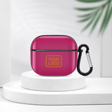 Custom Pink Orange AirPods Case (3rd Generation)