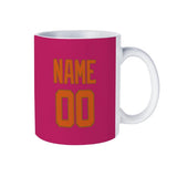 Custom Pink Orange Mug