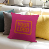 Custom Pink Orange Pillowcase