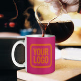 Custom Pink Orange Mug