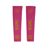 Custom Pink Orange Arm Sleeve