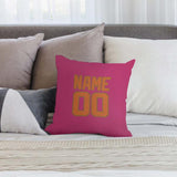 Custom Pink Orange Pillowcase