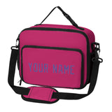 Custom Pink Light Purple Lunch Bag